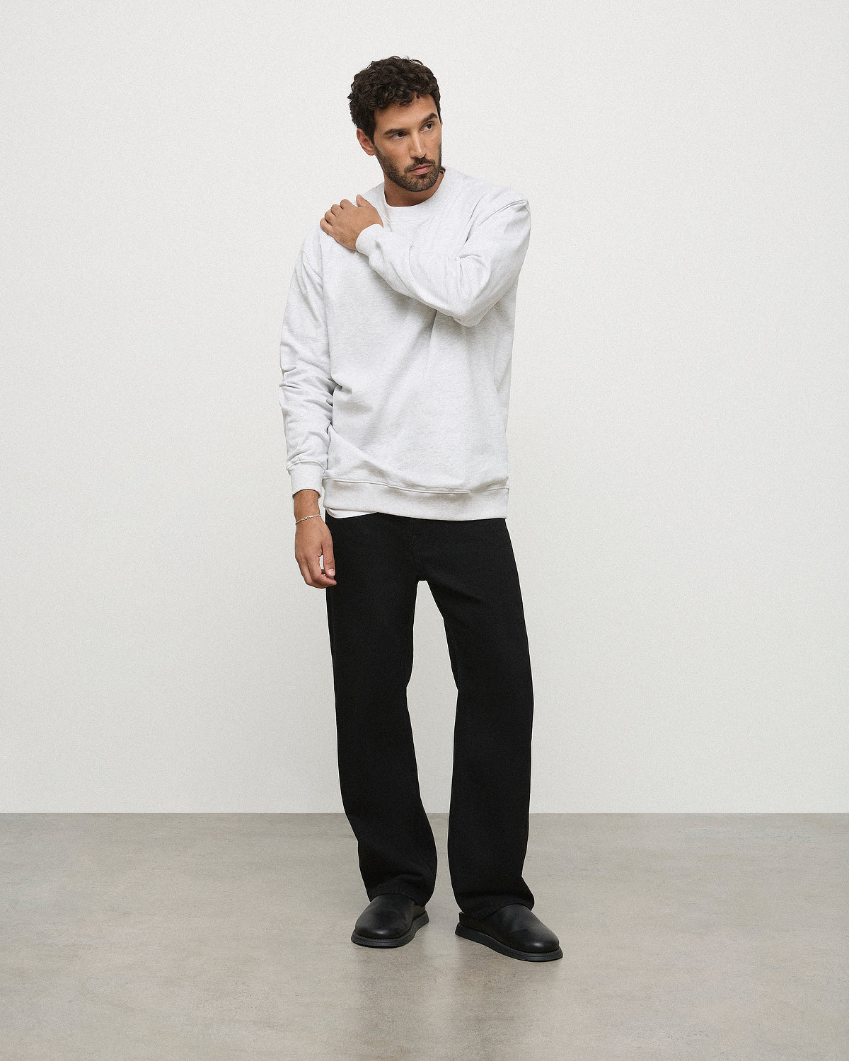 The Essential Crew - White Grey Marle